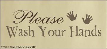 398 - Please Wash Your Hands - The Stencilsmith