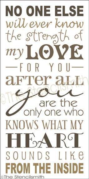 1872 - NO ONE ELSE - The Stencilsmith