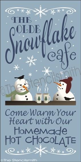 1871 - Snowflake Cafe - The Stencilsmith