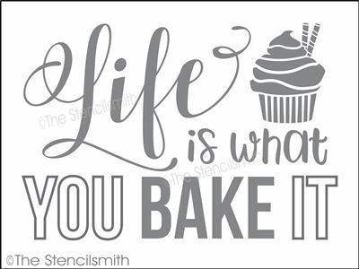 4024 - life is what you bake it - The Stencilsmith