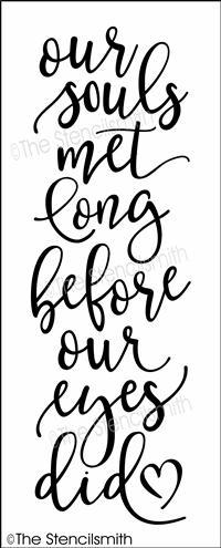 4031 - our souls met long before - The Stencilsmith