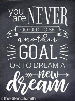 4033 - you are never too old - The Stencilsmith