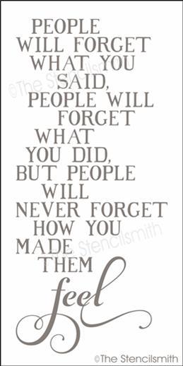 4037 - people will forget - The Stencilsmith