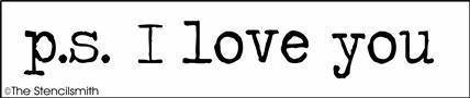 4047 - p.s. I love you - The Stencilsmith