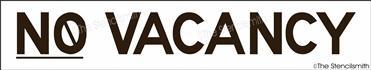 4061 - NO VACANCY - The Stencilsmith