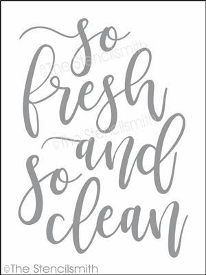 4111 - so fresh and so clean - The Stencilsmith