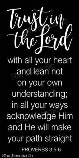 4139 - Trust in the Lord with - The Stencilsmith
