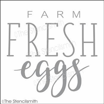 4142 - Farm Fresh Eggs - The Stencilsmith