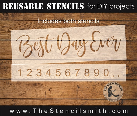 4160 - Best Day Ever - The Stencilsmith