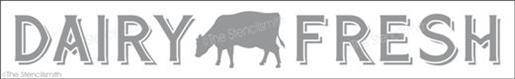 4195 - DAIRY FRESH - The Stencilsmith