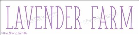 4214 - Lavender Farm - The Stencilsmith
