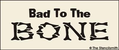 Bad to the Bone - The Stencilsmith