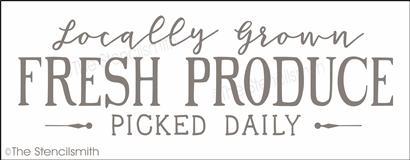 4230 - Locally Grown Fresh Produce - The Stencilsmith