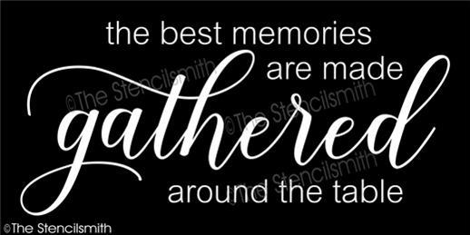 4234 - the best memories are made gathered - The Stencilsmith