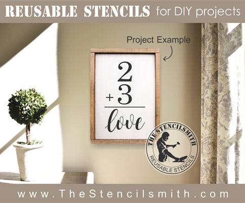 4245 - Family Number Flashcard - The Stencilsmith