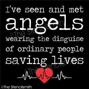 4248 - I've seen and met angels - The Stencilsmith