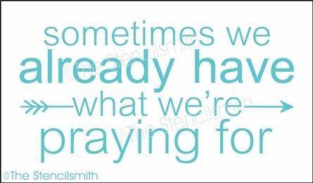 4251 - sometimes we already have - The Stencilsmith