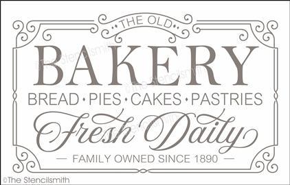 4290 - BAKERY - The Stencilsmith