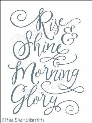 4292 - Rise and Shine Morning Glory - The Stencilsmith