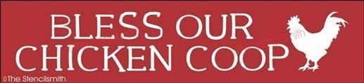 4301 - Bless our chicken coop - The Stencilsmith