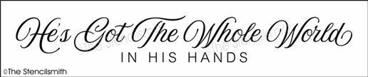 4302 - He's got the whole world - The Stencilsmith