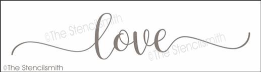 4378 - love - The Stencilsmith