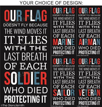 4424 - OUR FLAG - The Stencilsmith
