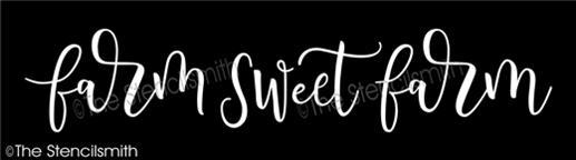 4431 - farm sweet farm - The Stencilsmith