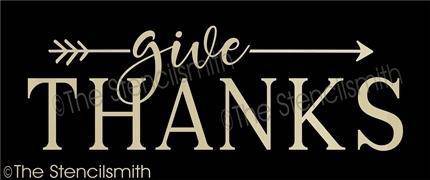 4454 - give thanks - The Stencilsmith
