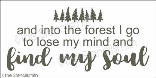 4467 - into the forest I go - The Stencilsmith