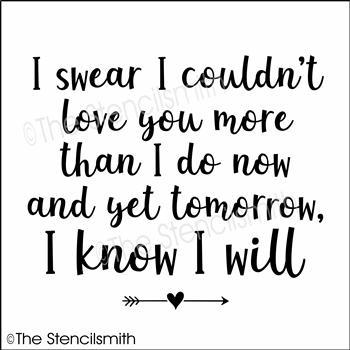 4506 - I swear I couldn't love you more - The Stencilsmith