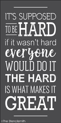 4509 - it's supposed to be hard - The Stencilsmith