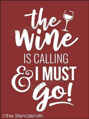 4533 - the wine is calling - The Stencilsmith