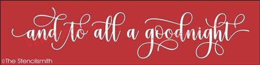 4534 - and to all a goodnight - The Stencilsmith