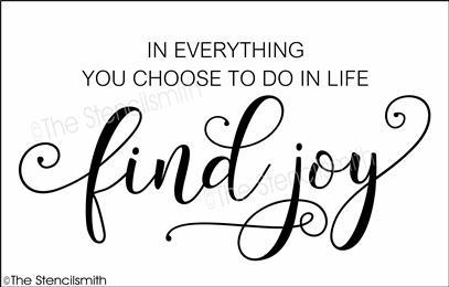 4546 - in everything you choose to do - The Stencilsmith