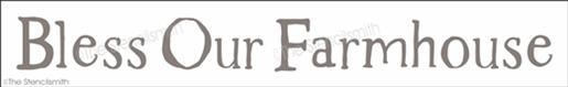 4568 - bless our farmhouse - The Stencilsmith