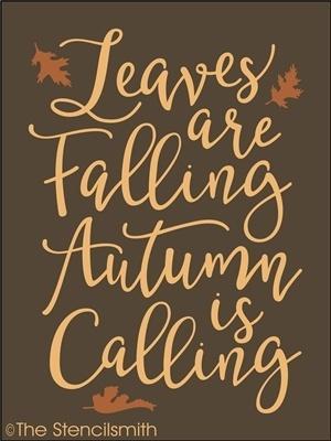 4574 - leaves are falling - The Stencilsmith