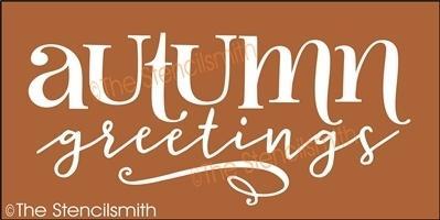 4579 - autumn greetings - The Stencilsmith