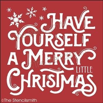 4606 - Have Yourself a Merry little - The Stencilsmith