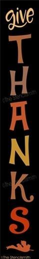4612 - Give Thanks - The Stencilsmith