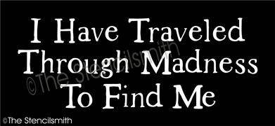 4635 - I have traveled through madness - The Stencilsmith