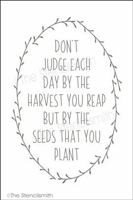 4655 - Don't judge each day by - The Stencilsmith