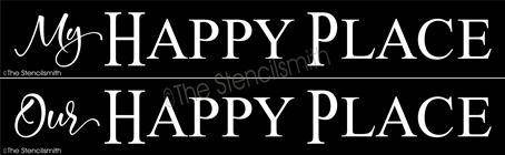4666 - My / Our Happy Place - The Stencilsmith