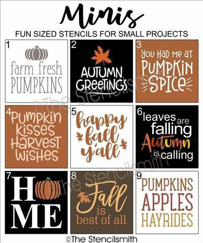4675 - Fall Minis - The Stencilsmith