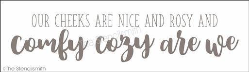 4715 - Our Cheeks Are Nice And Rosy - The Stencilsmith