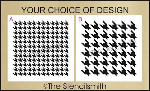 4738 - Houndstooth - The Stencilsmith