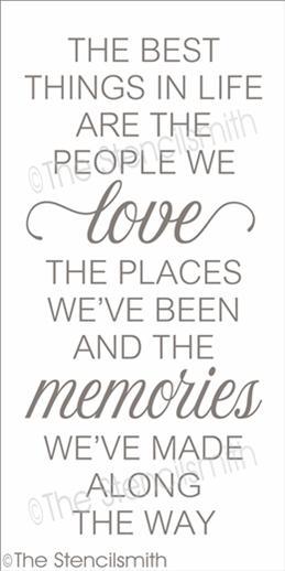 4749 - the best things in life - The Stencilsmith