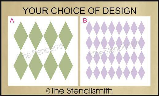 4761 - Diamonds - The Stencilsmith