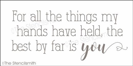 4781 - For all the things my hands - The Stencilsmith