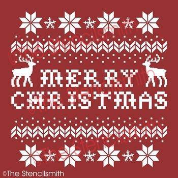 4798 - Christmas Sweater - The Stencilsmith